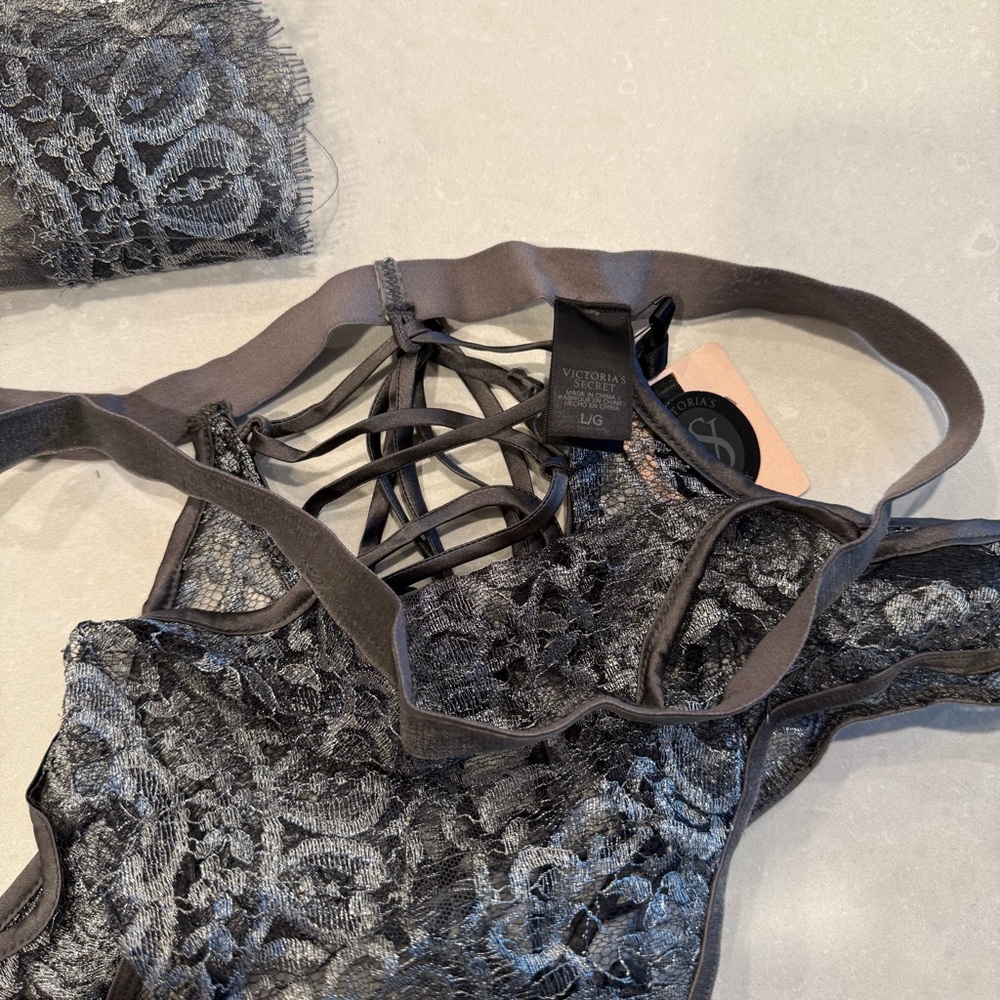Victoria's Secret Designer Swarovski Crystal Fashion Show 2016 Lace Lingerie Set - Picture 8 of 16